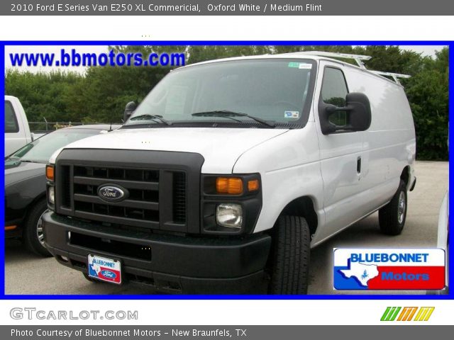 2010 Ford E Series Van E250 XL Commericial in Oxford White