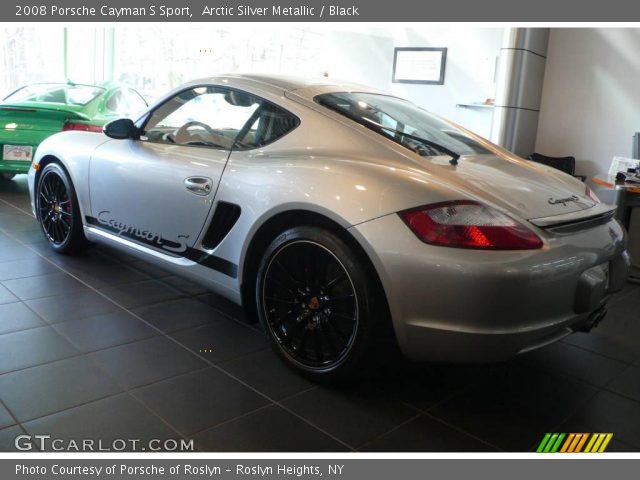 2008 Porsche Cayman S Sport in Arctic Silver Metallic