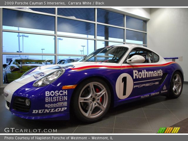 2009 Porsche Cayman S Interseries in Carrara White