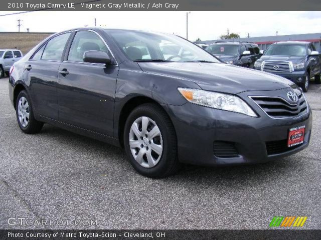 2010 Toyota Camry LE in Magnetic Gray Metallic