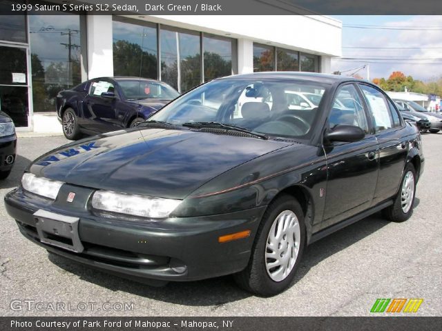 1999 Saturn S Series SL2 Sedan in Dark Green