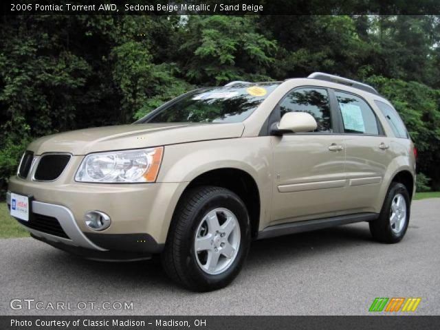 2006 Pontiac Torrent AWD in Sedona Beige Metallic