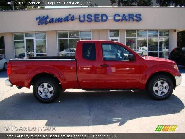 2006 Nissan Frontier SE King Cab in Red Alert
