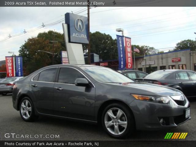 2009 Acura TSX Sedan in Polished Metal Metallic