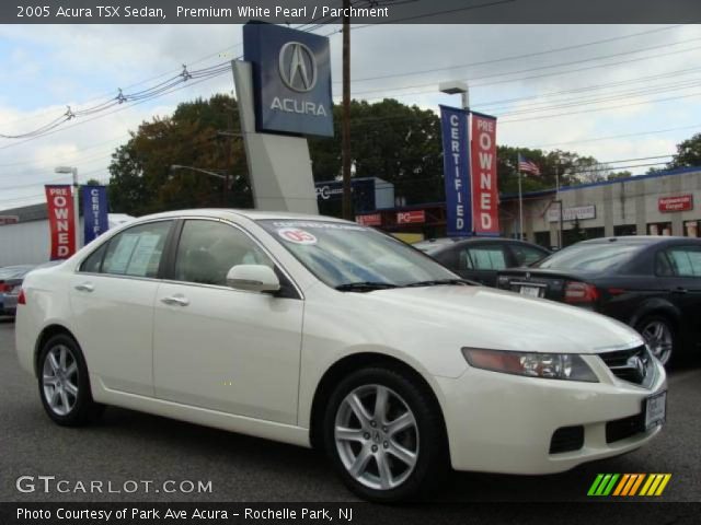 2005 Acura TSX Sedan in Premium White Pearl