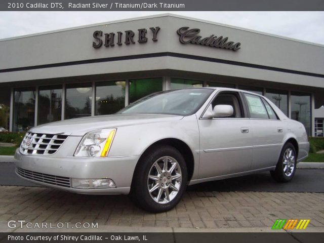 2010 Cadillac DTS  in Radiant Silver