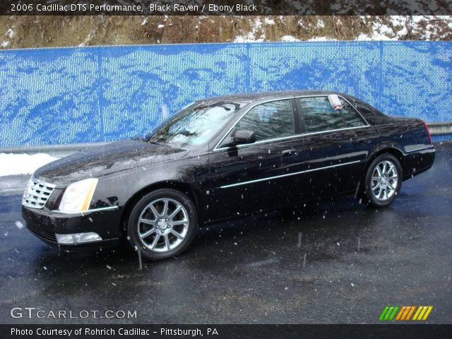 2006 Cadillac DTS Performance in Black Raven