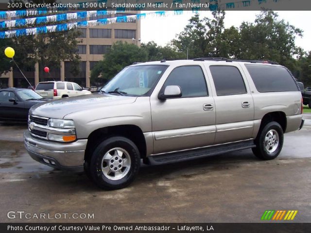 2003 Chevrolet Suburban 1500 LT in Sandalwood Metallic