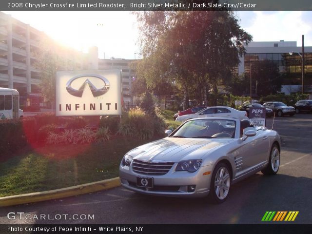 2008 Chrysler Crossfire Limited Roadster in Bright Silver Metallic