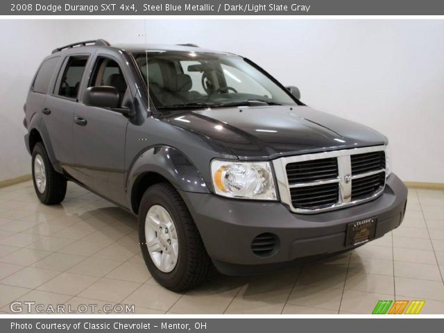 2008 Dodge Durango SXT 4x4 in Steel Blue Metallic