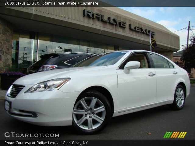 2009 Lexus ES 350 in Starfire Pearl White