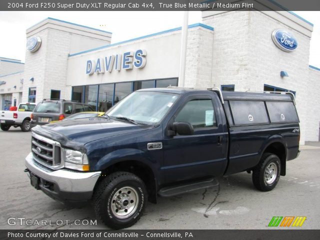 2004 Ford F250 Super Duty XLT Regular Cab 4x4 in True Blue Metallic