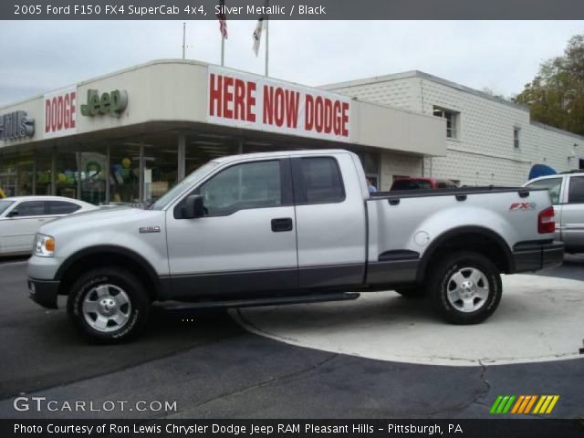 2005 Ford F150 FX4 SuperCab 4x4 in Silver Metallic