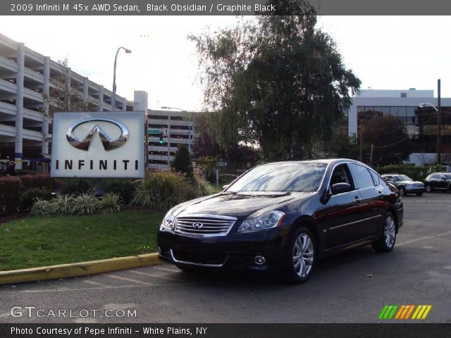 2009 Infiniti M 45x AWD Sedan in Black Obsidian
