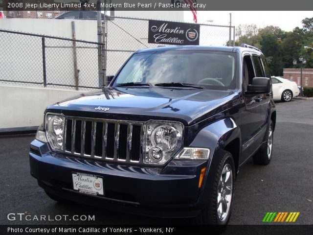 2008 Jeep Liberty Limited 4x4 in Modern Blue Pearl