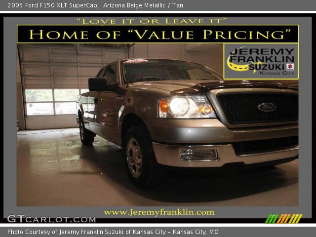 2005 Ford F150 XLT SuperCab in Arizona Beige Metallic