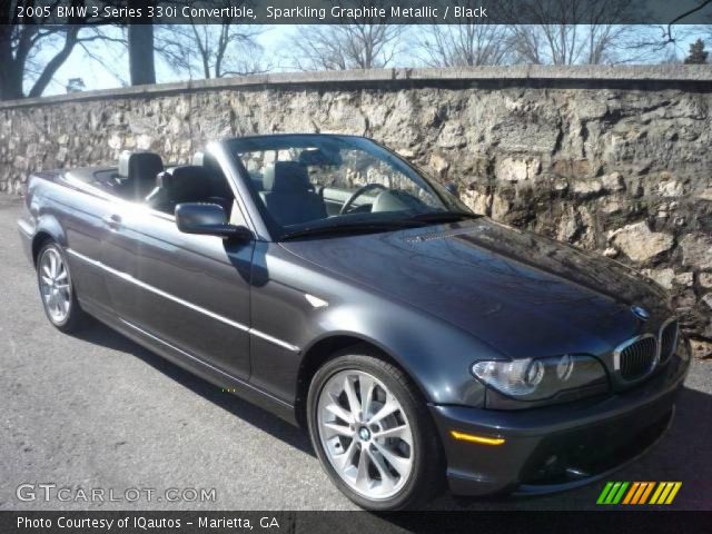 2005 BMW 3 Series 330i Convertible in Sparkling Graphite Metallic