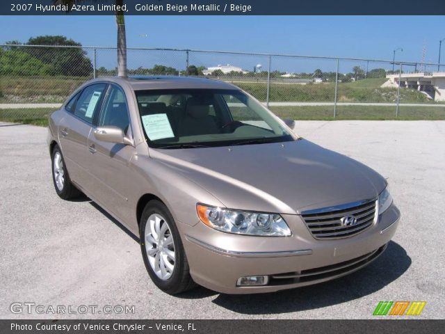 2007 Hyundai Azera Limited in Golden Beige Metallic