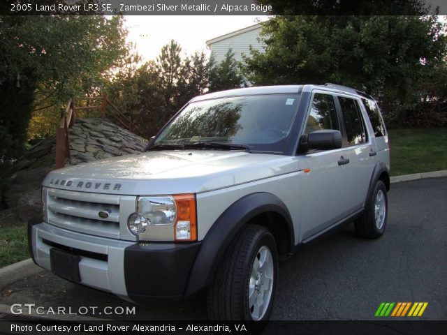 2005 Land Rover LR3 SE in Zambezi Silver Metallic