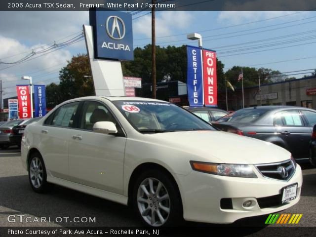 2006 Acura TSX Sedan in Premium White Pearl