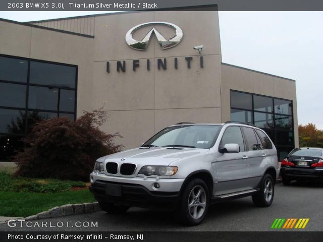 2003 BMW X5 3.0i in Titanium Silver Metallic