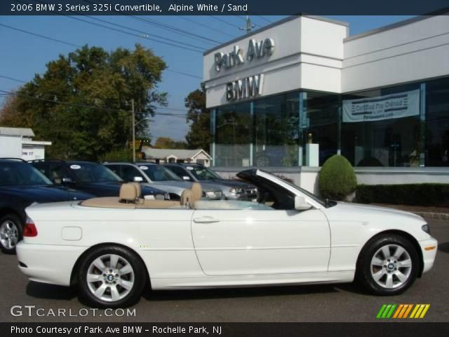 2006 BMW 3 Series 325i Convertible in Alpine White