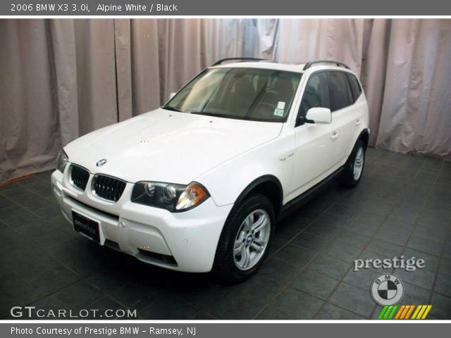 2006 BMW X3 3.0i in Alpine White