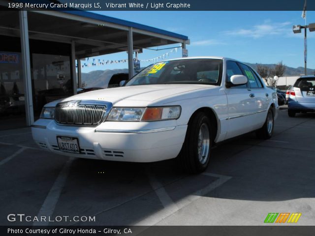 1998 Mercury Grand Marquis LS in Vibrant White