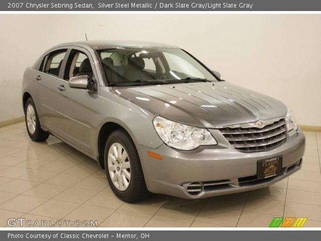 2007 Chrysler Sebring Sedan in Silver Steel Metallic