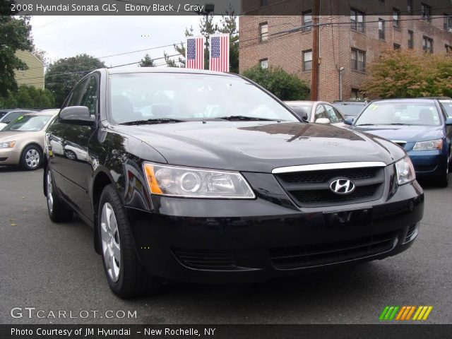 2008 Hyundai Sonata GLS in Ebony Black
