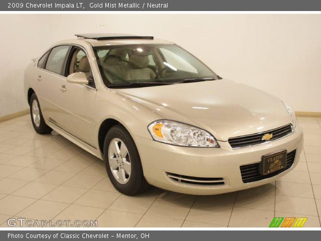 2009 Chevrolet Impala LT in Gold Mist Metallic