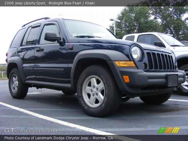 2006 Jeep Liberty Sport in Midnight Blue Pearl