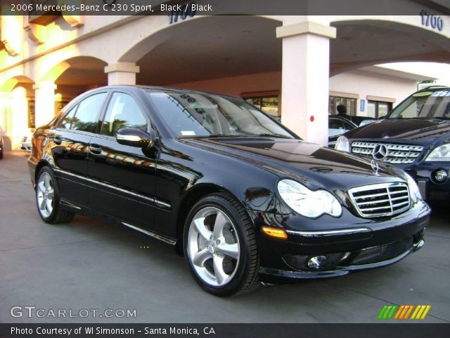 2006 Mercedes-Benz C 230 Sport in Black