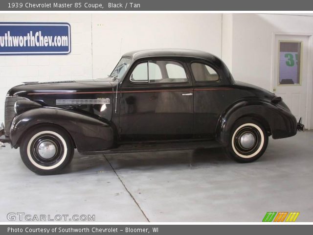 1939 Chevrolet Master 85 Coupe in Black