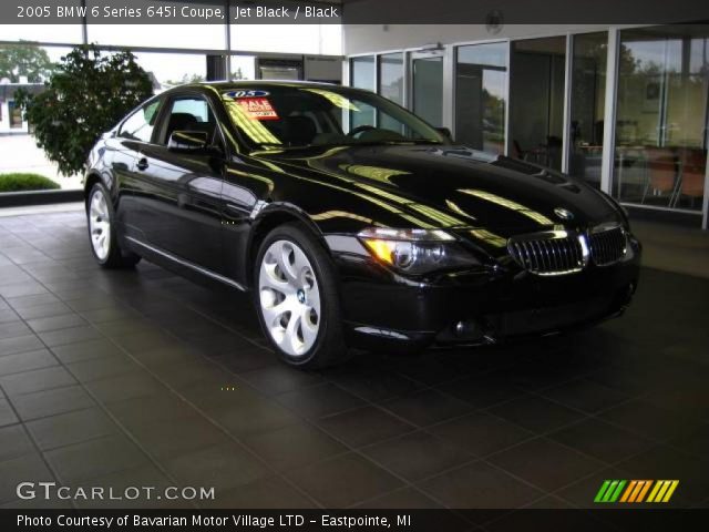 2005 BMW 6 Series 645i Coupe in Jet Black