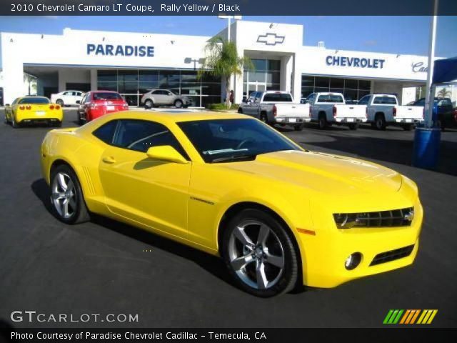 2010 Chevrolet Camaro LT Coupe in Rally Yellow