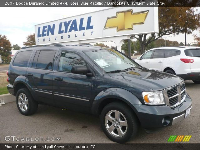 2007 Dodge Durango Limited 4x4 in Steel Blue Metallic