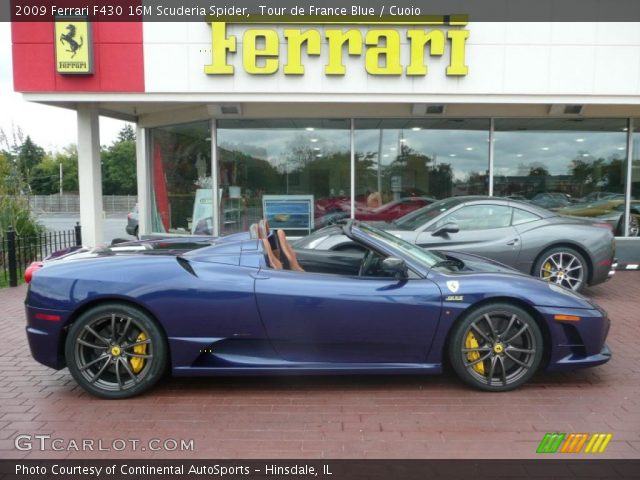 2009 Ferrari F430 16M Scuderia Spider in Tour de France Blue