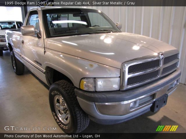 1995 Dodge Ram 1500 Laramie Regular Cab 4x4 in Silver Star Metallic