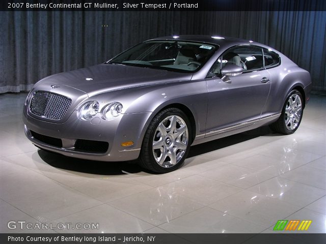 2007 Bentley Continental GT Mulliner in Silver Tempest