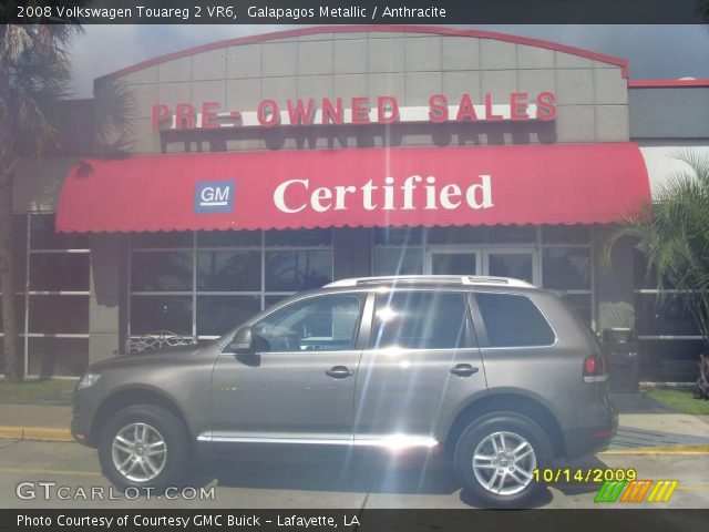 2008 Volkswagen Touareg 2 VR6 in Galapagos Metallic