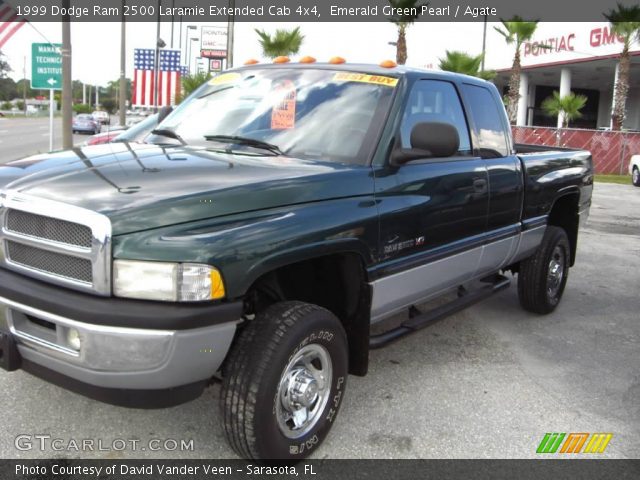 1999 Dodge Ram 2500 Laramie Extended Cab 4x4 in Emerald Green Pearl