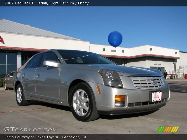 2007 Cadillac CTS Sedan in Light Platinum