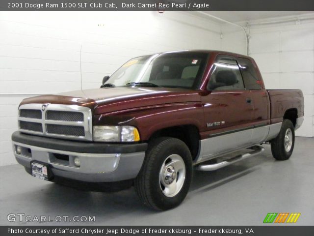 2001 Dodge Ram 1500 SLT Club Cab in Dark Garnet Red Pearl