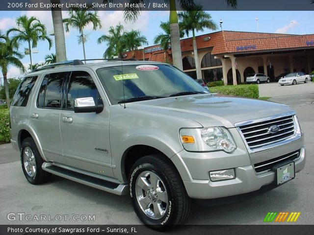 2006 Ford Explorer Limited in Silver Birch Metallic