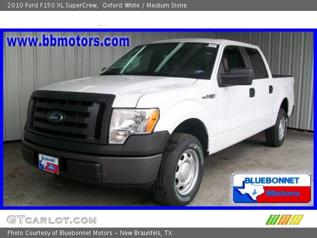 2010 Ford F150 XL SuperCrew in Oxford White