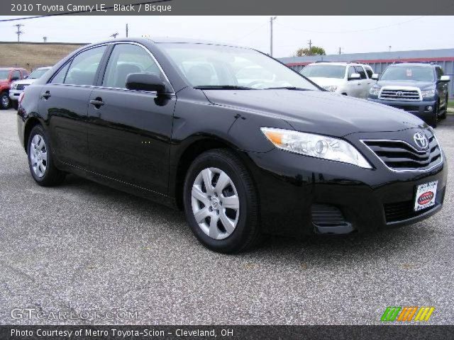 2010 Toyota Camry LE in Black