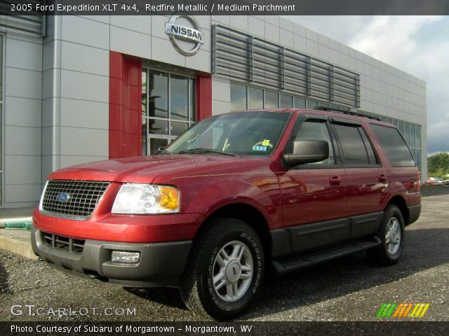 2005 Ford Expedition XLT 4x4 in Redfire Metallic
