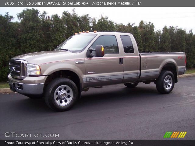 2005 Ford F350 Super Duty XLT SuperCab 4x4 in Arizona Beige Metallic