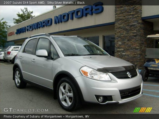2007 Suzuki SX4 Sport AWD in Silky Silver Metallic